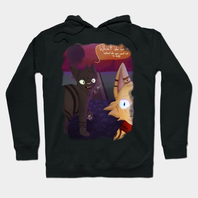 DSMP but cats Hoodie by HuskyCannot